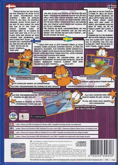 Garfield - PS2 (B Grade) (Genbrug)